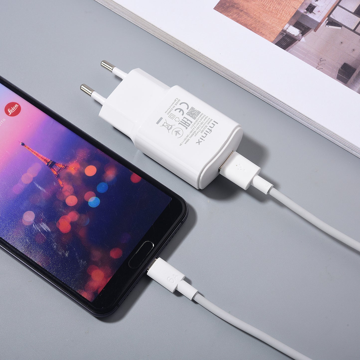 Infinix Original Charger 18W with cable